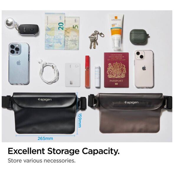Bag Spigen A620 Waterproof Waist Bag 2-pack black 8809811860849