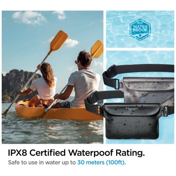 Bag Spigen A620 Waterproof Waist Bag 2-pack black 8809811860849