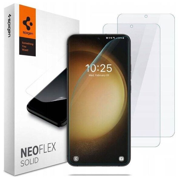 Hydrogel Film SAMSUNG GALAXY S23 Spigen Neo Flex 2-Pack Clear 8809896743136