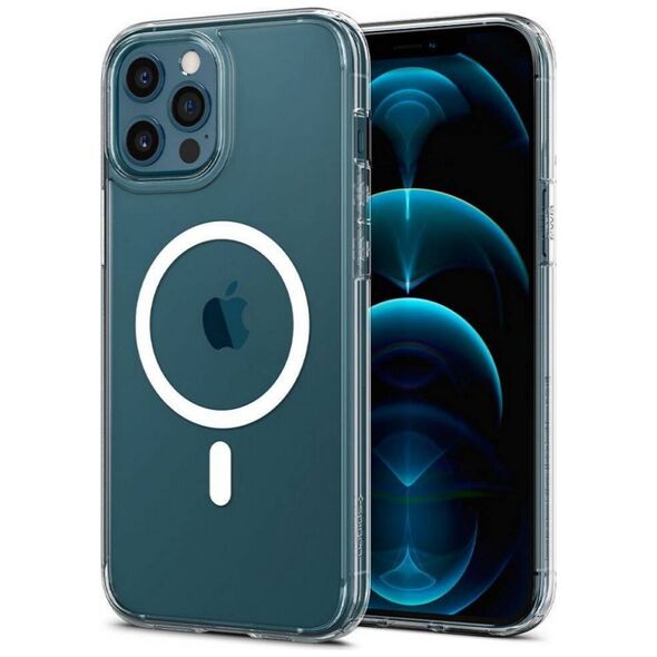Case IPHONE 12 PRO MAX Spigen Ultra Hybrid Mag MagSafe white 8809756644344