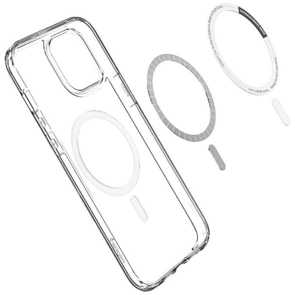 Case IPHONE 12 PRO MAX Spigen Ultra Hybrid Mag MagSafe white 8809756644344