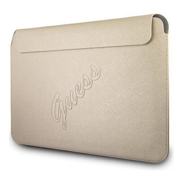 Original Case Sleeve Guess Saffiano Script (GUCS13PUSASLG) gold 3666339005269