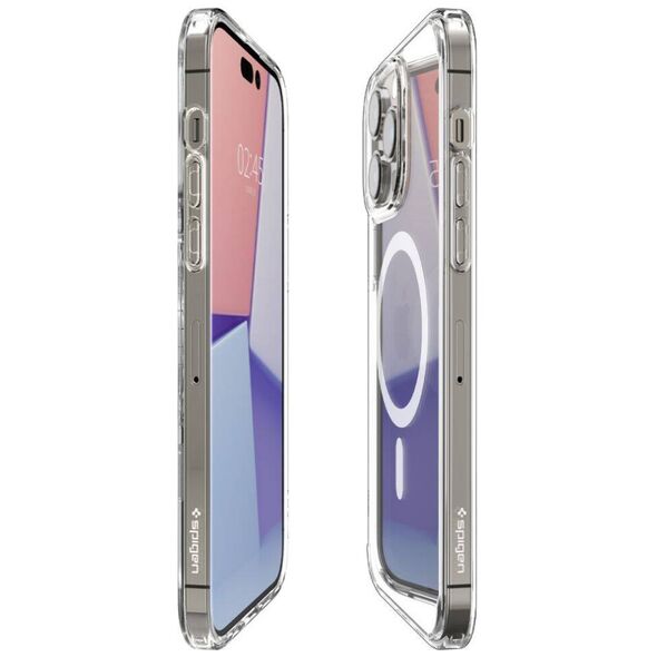 Case IPHONE 14 PRO MAX Spigen Ultra Hybrid Mag MagSafe white 8809811863567