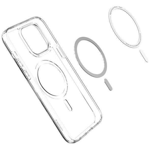 Case IPHONE 14 PRO MAX Spigen Ultra Hybrid Mag MagSafe white 8809811863567