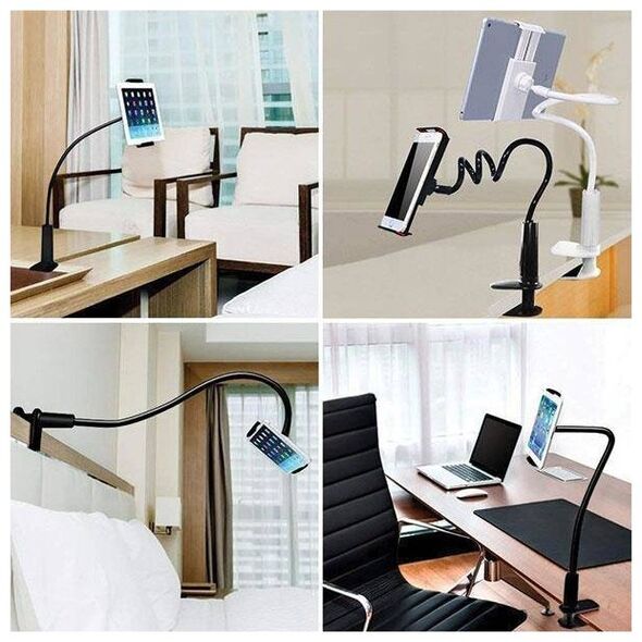 AWEI 4" - 10.5" Long Arm Desk Holder (X3) white 6954284052986