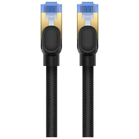 Braided network cable cat.7 Baseus Ethernet RJ45, 10Gbps, 8m (black) 6932172646622