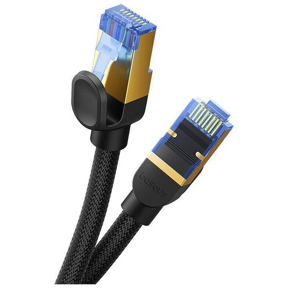 Braided network cable cat.7 Baseus Ethernet RJ45, 10Gbps, 8m (black) 6932172646622
