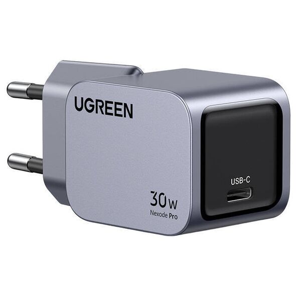 Ugreen Nexode Pro 30W wall charger, USB-C (gray) 6941876230068