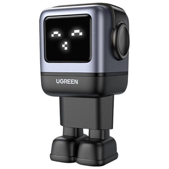 Ugreen Nexode RG mains charger (Robot GaN), 2x USB + USB-C, 65W (gray) 6941876236688