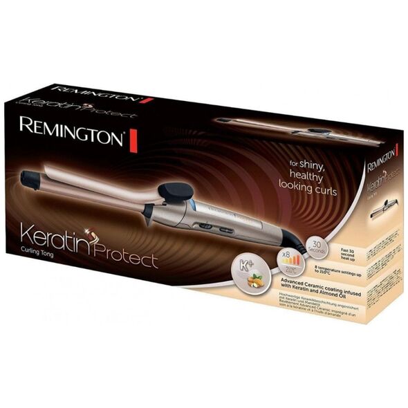 Remington Tong Keratin Protect Ψαλίδι Μαλλιών για Μπούκλες 36W (Ci5318) (REMCi5318) έως 12 άτοκες Δόσεις
