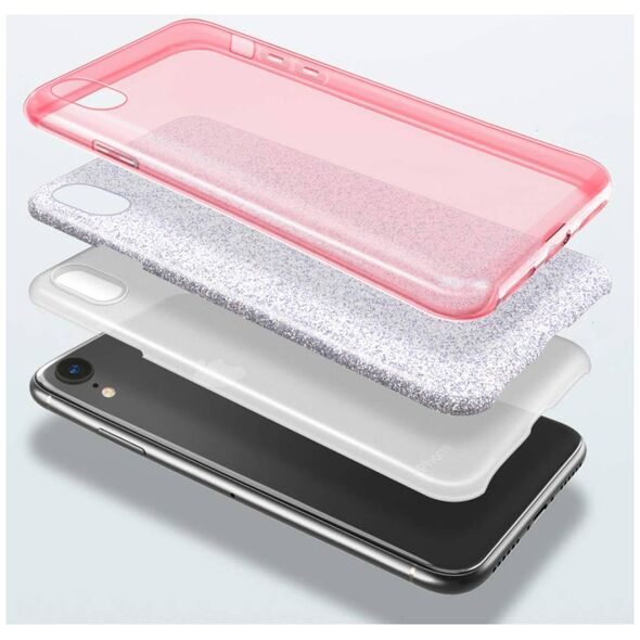 Case MOTOROLA MOTO E22 / E22I Glitter pink 5900495073471