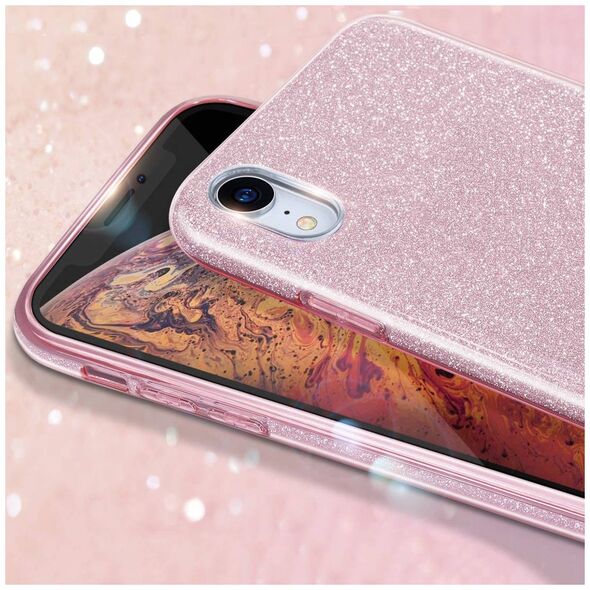 Case MOTOROLA MOTO E22 / E22I Glitter pink 5900495073471