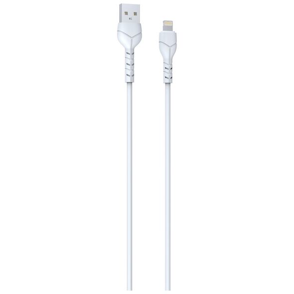 Devia cable Kintone V2 EC406 USB - Lightning 1,0 m 2,1A white set 30 pcs 6938595348594