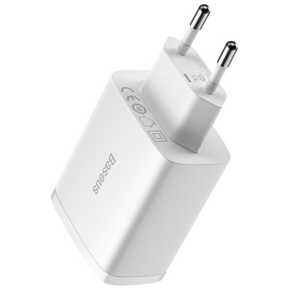 Baseus wall charger Compact 3 x USB white 17w 6932172606978