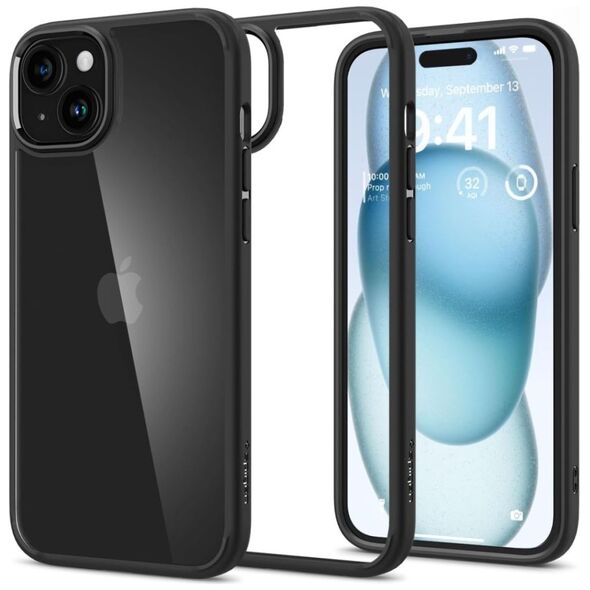 Spigen Ultra Hybrid case for iPhone 15 6,1&quot; matte black 8809896751209