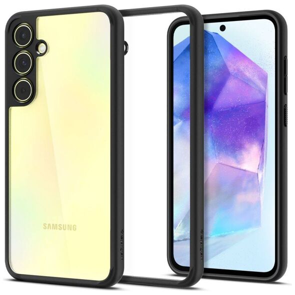 Case SAMSUNG GALAXY A55 5G Spigen Ultra Hybrid Matte black 8809971224413