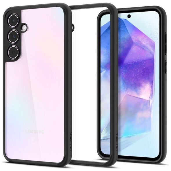 Case SAMSUNG GALAXY A55 5G Spigen Ultra Hybrid Matte black 8809971224413