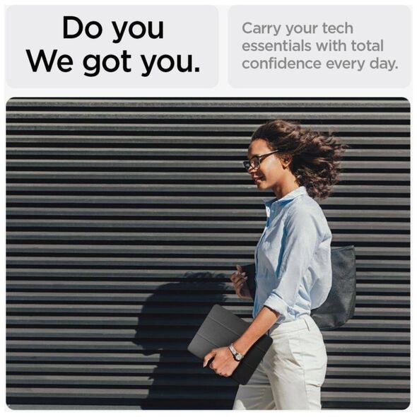Case IPAD AIR 13.0 2024 Spigen Urban Fit black 8809971226189