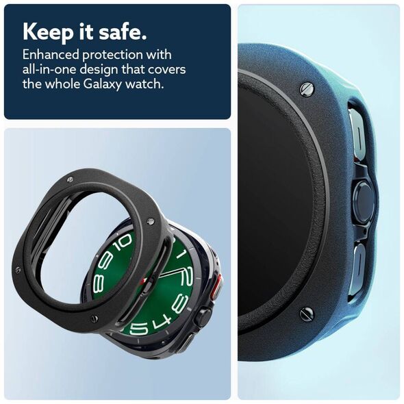 Case SAMSUNG GALAXY WATCH ULTRA (47MM) Caselogy Vault Matte black 810083835846