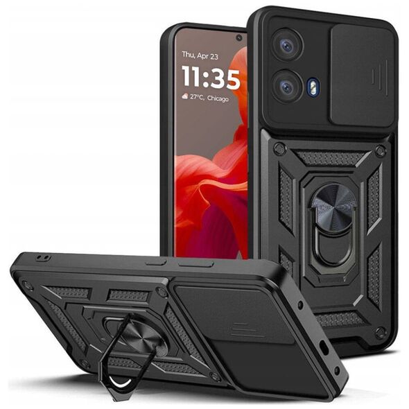 Case MOTOROLA MOTO G85 5G Tech-Protect Camshield Pro black 5906302312221