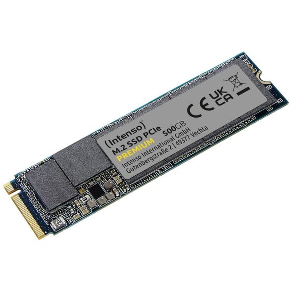Intenso Premium 500GB M.2 PCIe 3.0 (3835450) (NSO3835450) έως 12 άτοκες Δόσεις