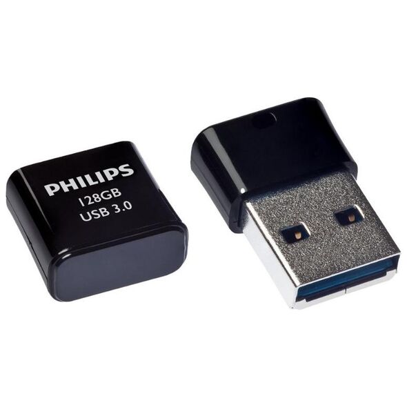Philips Pico 128GB USB 3.0 Stick Μαύρο (FM12FD90B/00) (PHIFM12FD90B-00) έως 12 άτοκες Δόσεις