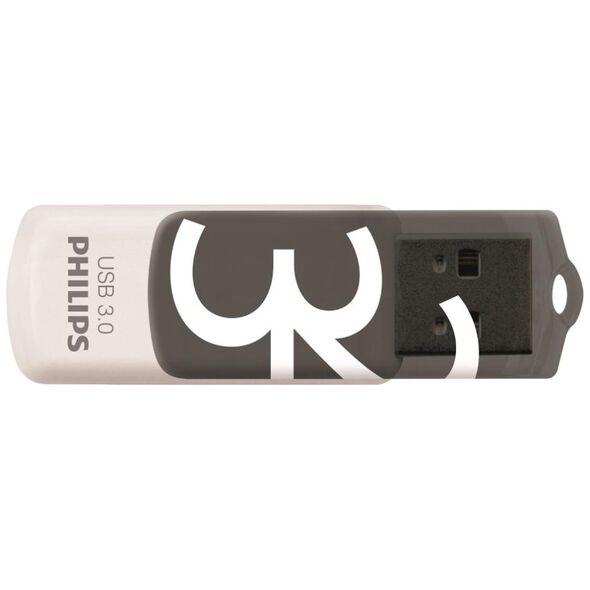 Philips Vivid 32GB USB 3.0 Stick Γκρι (FM32FD00B/00) (PHIFM32FD00B-00) έως 12 άτοκες Δόσεις