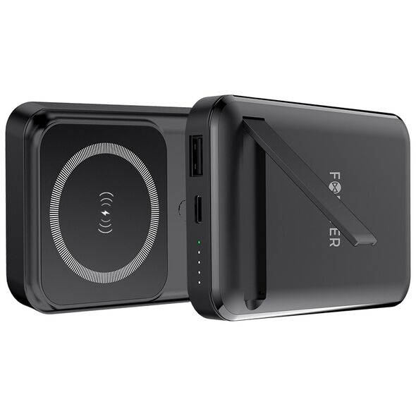 Forever wireless power bank MATB-100 PD QC 22.5W 10000 mAh magnetic black 5900495275165