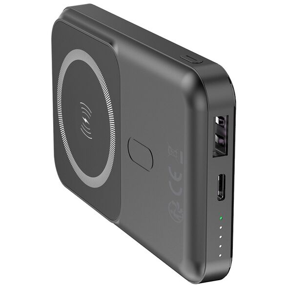 Forever wireless power bank MATB-100 PD QC 22.5W 10000 mAh magnetic black 5900495275165