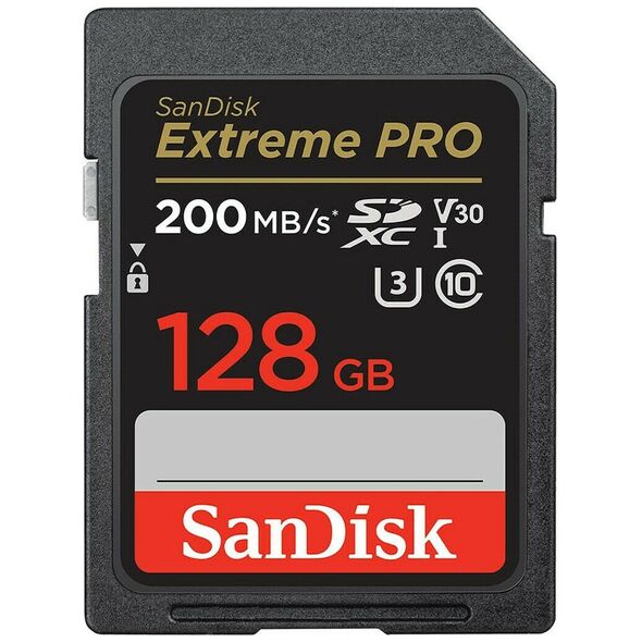 SanDisk 128GB Extreme PRO SDXC UHS-I Memory Card (SDSDXXD-128G-GN4IN) (SANSDSDXXD-128G-GN4IN) έως 12 άτοκες Δόσεις