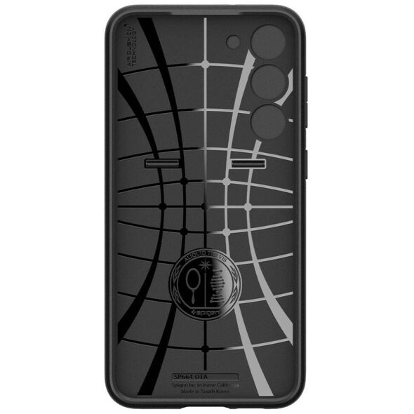 Case SAMSUNG GALAXY S23 Spigen Ultra Hybrid "S" Crystal black 8809896741309