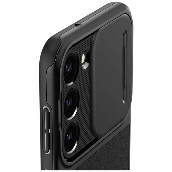 Case SAMSUNG GALAXY S23 Spigen Ultra Hybrid "S" Crystal black 8809896741309