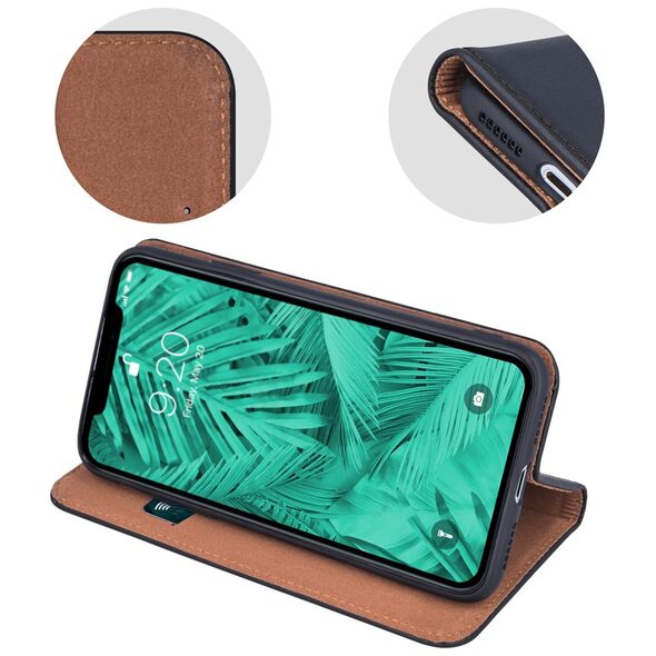 Genuine Leather Smart Pro case for Samsung Galaxy A51 black 5900495817310