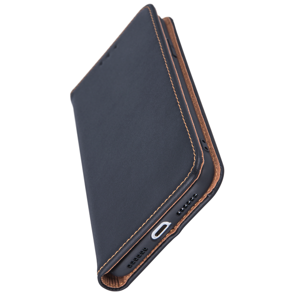 Genuine Leather Smart Pro case for Samsung Galaxy S22 black 5900495990303