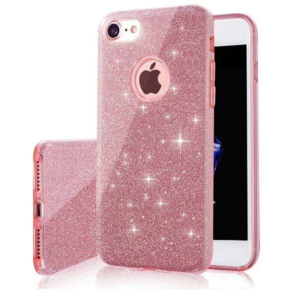 Glitter 3in1 case for Samsung Galaxy S23 pink 5900495073822