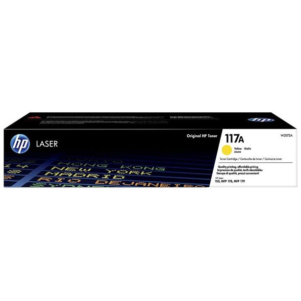 HP 117A Yellow Original Laser Toner Cartridge (W2072A) (HPW2072A) έως 12 άτοκες Δόσεις