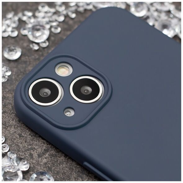 Silicon case for Samsung Galaxy A35 5G dark blue 5907457717640