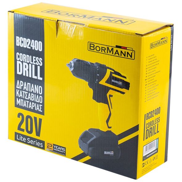 Bormann Bcd2400 Bormann Bcd2400 Δραπ/βιδο Μπαταρίας Λιθιου 20v 042570 έως 12 Άτοκες Δόσεις