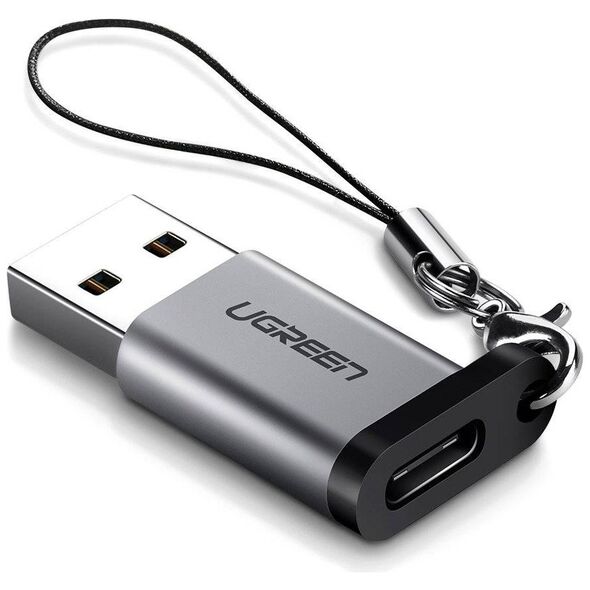 UGREEN USB A Male to USB-C Male Adapter 3.0 (gray) 6957303804047
