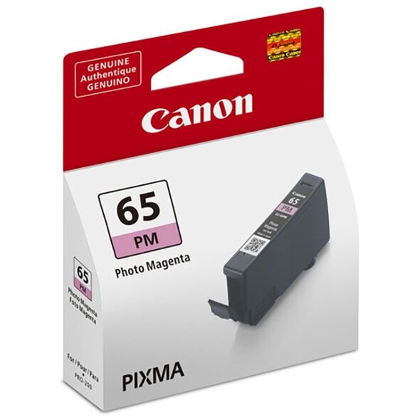 Canon CLI-65 Μελάνι Εκτυπωτή InkJet Photo Ματζέντα (4221C001) (CANCLI-65PM) έως 12 άτοκες Δόσεις