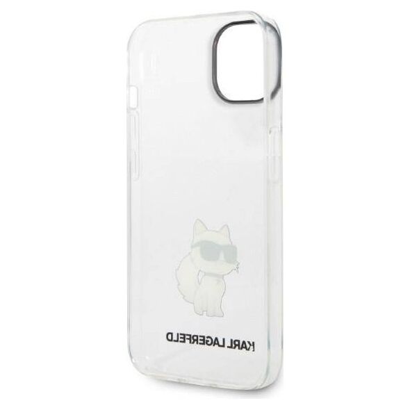 Original Case IPHONE 14 PLUS Karl Lagerfeld Hardcase IML NFT Choupette (KLHCP14MHNCHTCT) transparent 3666339087135