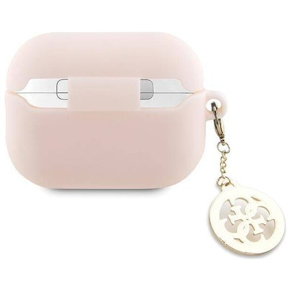 Original Case APPLE AIRPODS PRO 2 Guess 3D Rubber 4G Diamond Charm (GUAP23DSLGHDP) pink 3666339171285