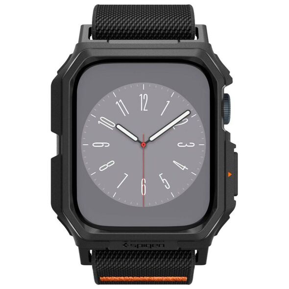 Case APPLE WATCH 4 / 5 / 6 / 7 / 8 / 9 / SE ( 44 / 45 MM) Spigen Lite Fit ”Pro” black 8809896754118