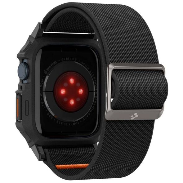 Case APPLE WATCH 4 / 5 / 6 / 7 / 8 / 9 / SE ( 44 / 45 MM) Spigen Lite Fit ”Pro” black 8809896754118