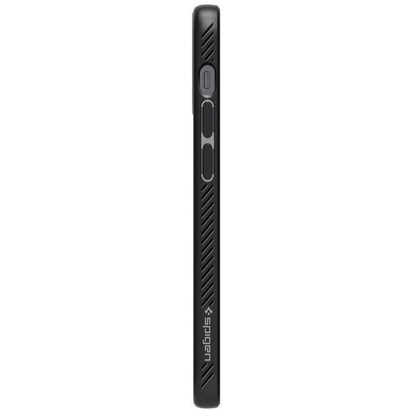 Case IPHONE 12 MINI Spigen Liquid Air Matte black 8809710756779