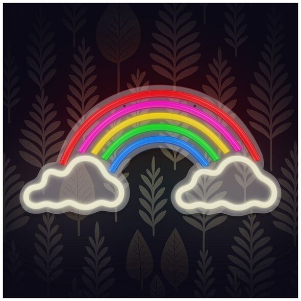 Neon PLEXI LED RAINBOW ON CLOUDS multicolor FPNE32 Forever Light 5907457768864