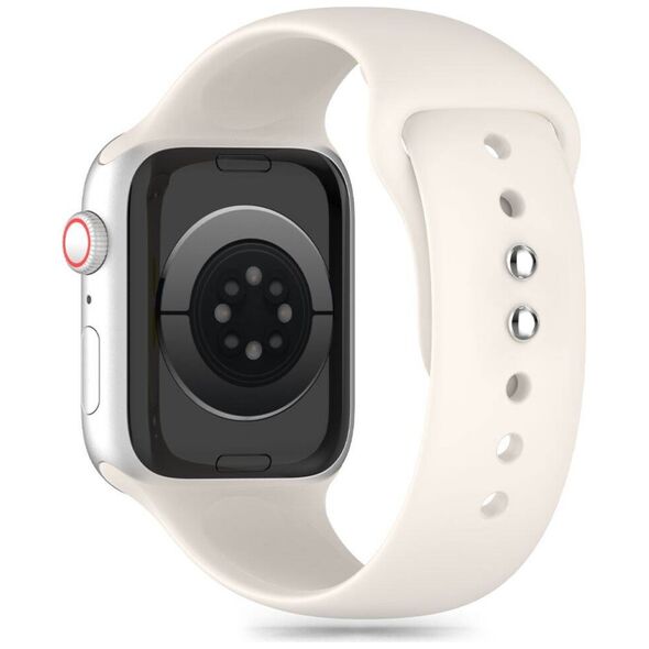 Strap for APPLE WATCH 3 / 4 / 5 / 6 / 7 / 8 / 9 / SE (38 / 40 / 41 MM) Tech-Protect Silicone Starlight 5906302310159