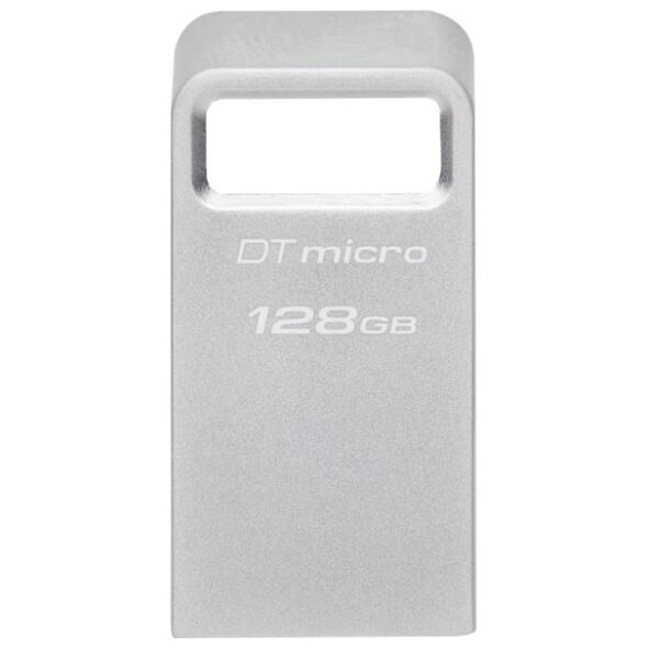 Kingston DataTraveler Micro Gen2 128GB USB 3.2 Stick Silver (DTMC3G2/128GB) (KINDTMC3G2-128GB) έως 12 άτοκες Δόσεις