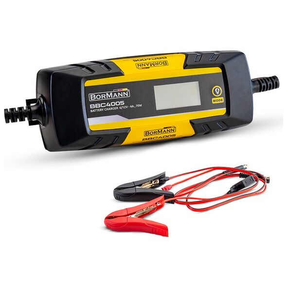 Bormann Bbc4005 Bormann Bbc4005 Φορτιστής-Συντηρητής 6/12v - 4a , 70w 053651 έως 12 Άτοκες Δόσεις