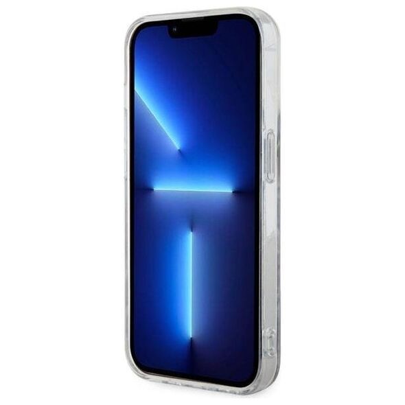 Original Case IPHONE 14 PRO Guess Hardcase Leopard MagSafe (GUHMP14LHLEOPWB) blue 3666339115739
